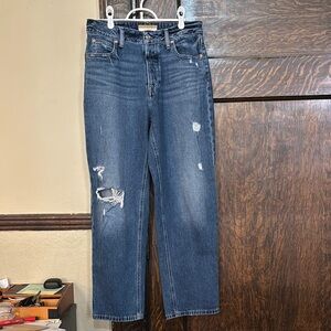 Anthropologie Brooklyn Relaxed Straight Ankle Jeans